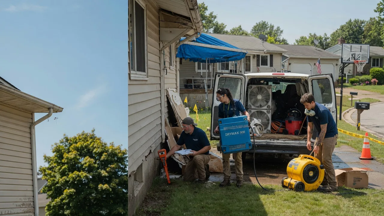 Ceiling Leak Cleanup in Wayne, WV near me